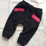 sale！**クロップドサルエルパンツ☆90☆ピンクポケット