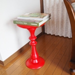４０％OFF レッドスツール　サイドテーブル