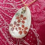 限定品🌸貝細工の大人和ザクラペンダント🌸