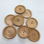 4.8×4.8cm　ウッドボタン8個Ⓨ