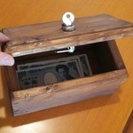 ヴィンテージ風宝箱(鍵付) 秘密箱 フリーボック 小物入れ 木箱 小箱 【貯金箱・賽銭箱・募金箱・意見箱などにカスタマイズ可】
