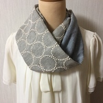 春夏用スヌード＊ミナペルホネン＊タンバリン