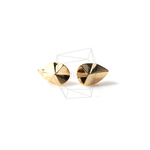 ERG-378-G【2個入り】ティアドロップポイントスタッドピアス,Teardrop Pointed Stud 