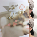 pure drop ピアス4way（スワロフスキー パール 入園 入学）