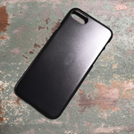 【マットtype2個】iPhone7 デコ専用  ハードケース ブラック  オリジナルケースづくりに♡