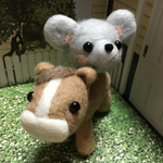 向かい干支シリーズ「ねずみ年さん×守ってお馬さん」