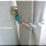 🌸ふんわりカーテン留め🌸　２本セット カーテンタッセル