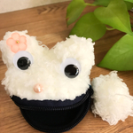 フカフカお洒落ニャンコ小銭入れ💕