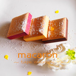 macaron ソーイング　テープメジャー　チョコ