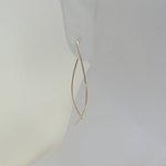 14kgf curvy hoop pierce