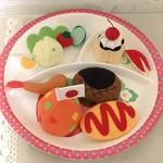 フェルトのお子様ランチ。