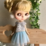 ブライス＊カットソー＆チュールスカートセット