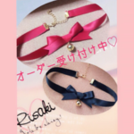 再×114！リボンチョーカー 猫首輪風♡