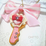  秘密の鍵クッキーネックレス 