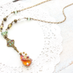 ★SALE★Twilight Spoon necklace【黄昏紅茶ゼリーのスプーンネックレス】