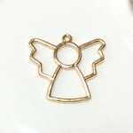 エンジェルの空枠　5個入り　デコ、レジン、アクセサリーパーツ