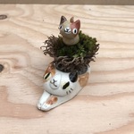 三毛猫 ♡ 陶器 セット ミニミニ ⑧