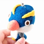 ぷりぷりイワトビペンギン「石ころとったな！」　Pokotta Big ストラップ