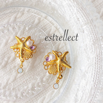 ASTER ドロップ ピアス