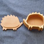 ハリネズミな小物入れ