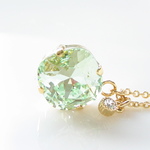 Swarovski Crystal chrysolite Necklase