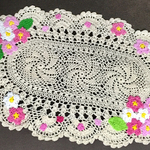 さくらの花のドイリー(送料無料)