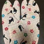 【黒猫屋謹製 普通にかわいい黒猫の足袋】