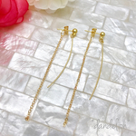 華奢ラインロングピアス/イヤリング