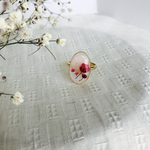 春の花図鑑 オーバルリング