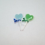 ミニチュアフード🍭ハートキャンディ(ソーダ&メロン)再販  