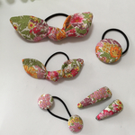 リバティ パッチンピン ヘアゴム セット