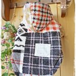 ニセパッチワークコート　４Ｌ号　胸囲48cm