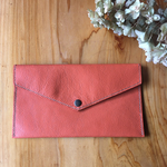 オレンジが可愛い♡フラットポーチ