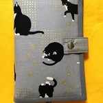 【オーダー品】　f1123kayoko様（ねこ×２個・花柄ボーダー×１）