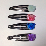 パグ　デザイン　ヘアピン　大　