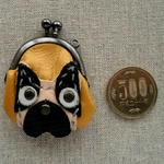 フレブルの小さながま口ネックレス　パイドＣ