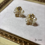 スワロフスキー キラキラきらきらピアス