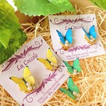 colorful butterfly  ～小さな蝶々のひと休み～   《ピアスorイヤリング 》