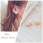 【5】アリエル モチーフ♡イヤリング＊ピアス 