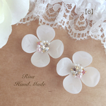  【6】春 シェリーメイ×SWAROVSKI モチーフ♡イヤリング＊ピアス  