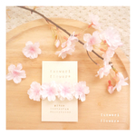 桜のふんわり＊やさしい花飾りバレッタ*♪  髪飾りヘアアクセサリー  結婚式、着物や浴衣に和風にも*