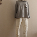 【ma-na0831様ご依頼品】LINEN　チノ　サルエルパンツ