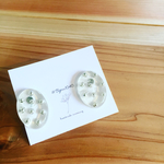 クリアシルバードット(イヤリング/ピアス)