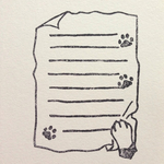 いたずら猫のメモはんこ