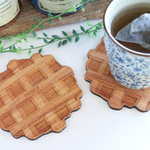 ウッドコースター【ワッフル】WAFFLE