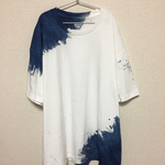 new!【藍染】Tシャツ  XL