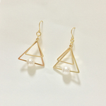 ＊Triangle Perl＊ピアス/イヤリング