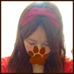 秋色のヘアバンド