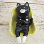 くつろぎネコ(腕組み)