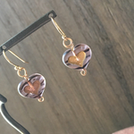 チェコガラスビーズピアス